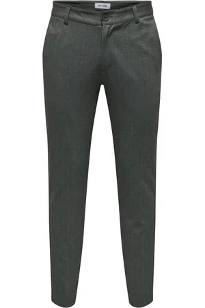 Only & Sons ONSMARK SLIM 02093 HERRINGBONE PANT NOOS Heren Pantalon