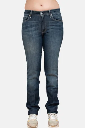 7 for all Mankind Jeans SW00800 wit stiksel op achterzakken - straight - - 28
