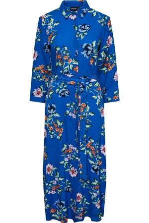Pieces® PCADNANA APRIL 3/4 MIDI DRESS BC QX Dames Jurk