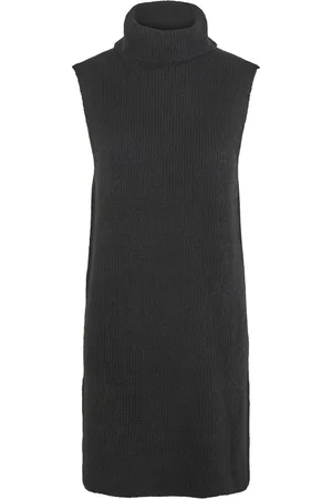 Pieces® PCELLEN ROLLNECK LONG KNIT VEST NOOS BC Dames Trui