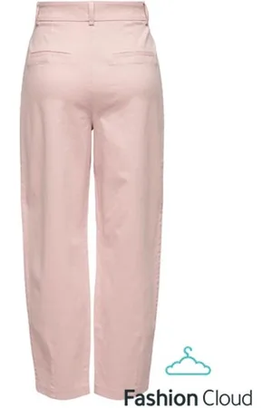ONLY Maree Hw Balloon Chino Cc Pnt Rose Smoke 40