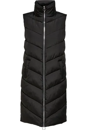 JDY FINNO LONG PADDED WAISTCOAT NEW NOOS Dames Gilet