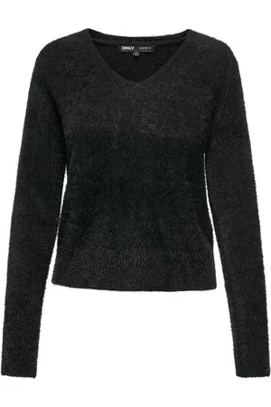 ONLY ONLELLA PIUMO LS V-NECK KNT NCA Dames Trui