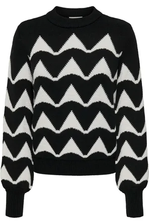 JDY Tina Jacquard Knitted Sweater Dames