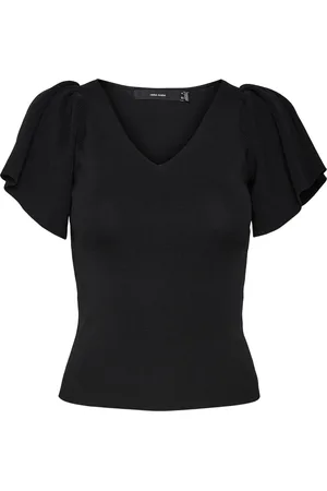 VERO MODA VMGINNY SS V-NECK PULLOVER NOOS Dames Trui