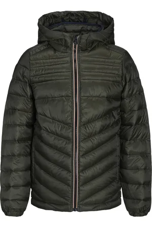 JACK & JONES JACK&JONES JUNIOR JJEHERO PUFFER HOOD NOOS JNR Jongens Jas