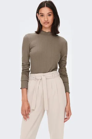 JDY FRANSISKA L/S HIGHNECK TOP JRS NOOS Dames Top