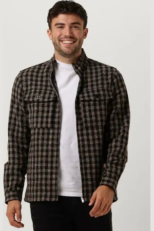 Anerkjendt Akhanky Check Overshirt Truien & Vesten Heren - Sweater - Hoodie - Vest-