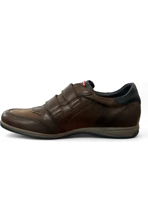 Fluchos F9262 Velcroschoen bruin maat 46