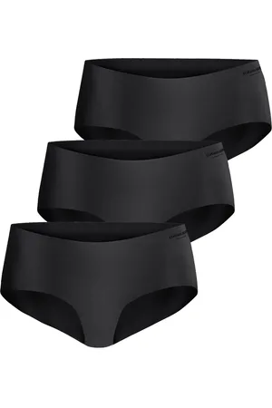 Björn Borg Bjorn borg 3-pack Invisible Hipster - Performance - Dames - - Naadloze microfiber zwarte dames onderbroeken - Invisible - M