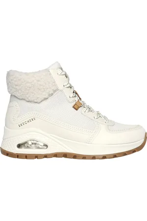 Skechers 167992 NAT dames veterboots sportief maat 41 wit