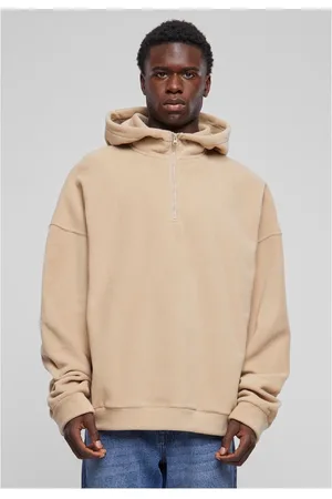 Urban classics Oversized Polar Fleece Half Zip Hoodie/trui - L