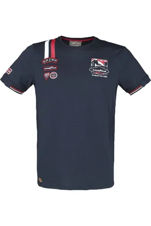Goodyear Men T-shirt Comfort Fit T-shirt navy XXL Heren