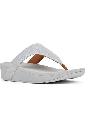 FitFlop Lottie Glitzy slippers dames /zilver
