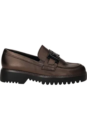 Gabor Loafers brons Leer - Dames