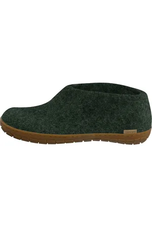 Glerups Dames en Heren slippers Naturkautschuksohle