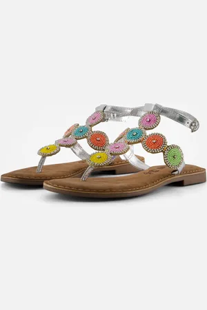 Lazamani Harper Leren Dames Sandalen