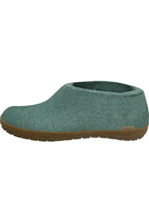 Glerups Dames en Heren slippers Naturkautschuksohle