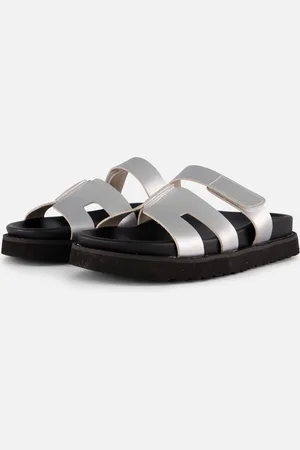 Ann Rocks Sandalen zwart Pu