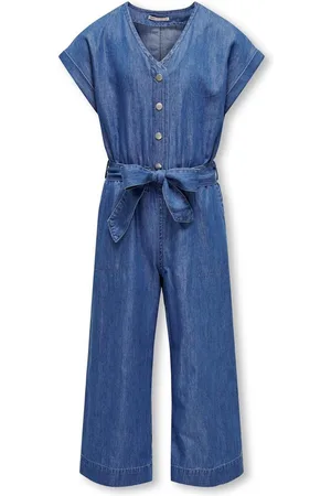 ONLY Kids Kogyuka Bea S/S DNM jumpsuit Jumpsuit 152