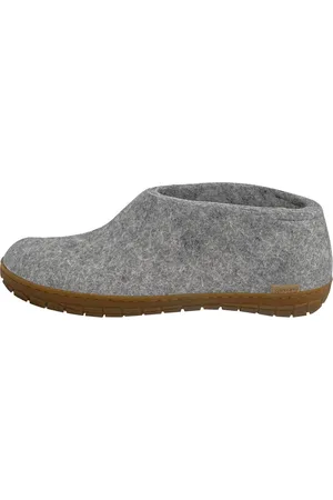 Glerups Dames en Heren slippers Naturkautschuksohle