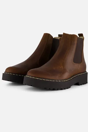 Cellini Chelsea boots cognac Leer