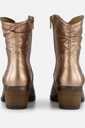 Aqa Cowboylaarzen metallic Leer - Dames