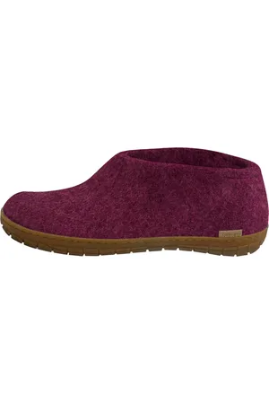 Glerups Dames en Heren slippers Naturkautschuksohle