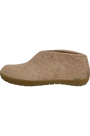 Glerups Dames en Heren slippers Naturkautschuksohle