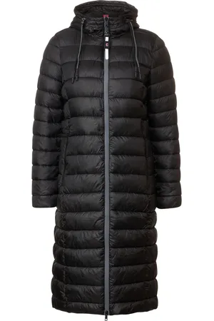 CECIL Super Long Quilted Coat Dames Jas - kleur