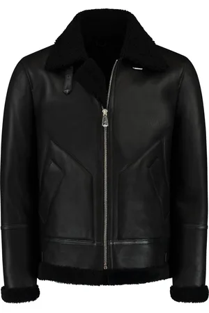 Leather Hype HUNTER SHEARLING LAMMY COAT