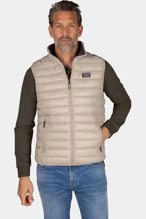 NZA NZA - Zandkleurige gewatteerde bodywarmer