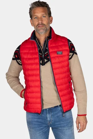 NZA NZA - Rode gewatteerde bodywarmer