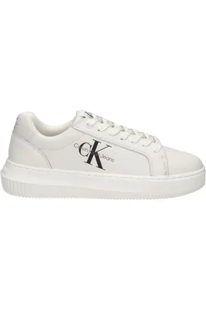 Calvin Klein Maat 37 - Witte polyester sneaker