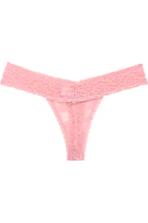 Merkloos Dunne String met Kant - Doorzichtig - - Sexy, Licht en Comfortabel - Dames Lingerie / Ondergoed