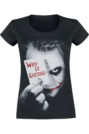 Batman The Joker - Why So Serious? T-shirt XXL Dames