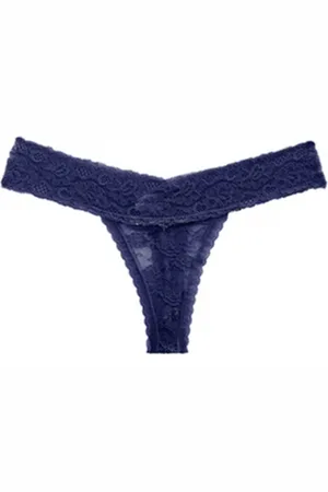 Merkloos Dunne String met Kant - Doorzichtig - - Sexy, Licht en Comfortabel - Dames Lingerie / Ondergoed