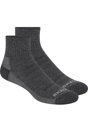 Skechers 1/2 Terry Trail Qtr Crew Dames Sokken - - One Size