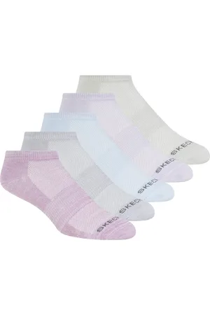 Skechers 5-Pack Women Non Terry Low Cut Dames Sokken - One Size