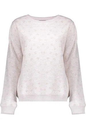 Geisha Trui Sweater Met Hartjes Patroon 42851 24 Sand Melange/gold Dames