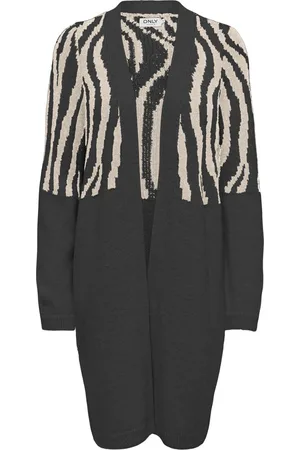 ONLY ONLJADE ZEBRA LS CARDIGAN CC KNT Dames Vest