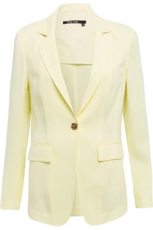 Marc Aurel • gele blazer met een knoop • maat 36