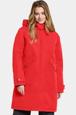 Didriksons Josefine Parka Dames | Pomme-Red - 42