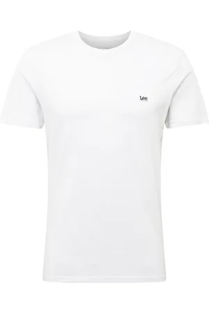 Lee Patch Logo T-shirt Met Korte Mouwen Wit M / Regular Man
