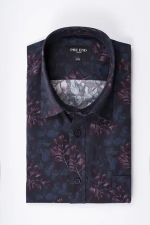 Merkloos Blouse 100533 print Elron LM Pre End - maat XL