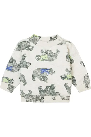 Noppies Sweater Gouzon long allover print Jongens Trui