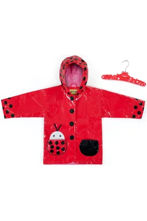Kidorable Rode kinder regenjas Ladybug van 80/86