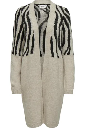 ONLY ONLJADE ZEBRA LS CARDIGAN CC KNT Dames Vest