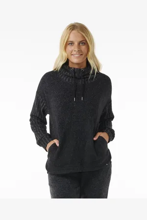 Rip Curl Cosy Hood - Black Marle