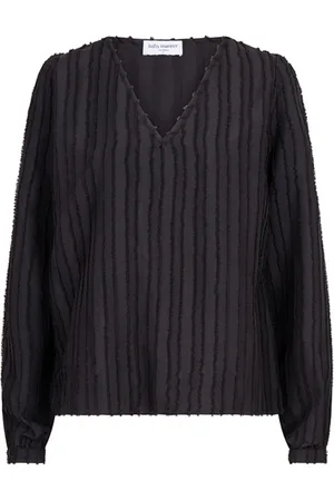lofty manner Blouse Blouse Nancy Pj04 1 600 Black Dames